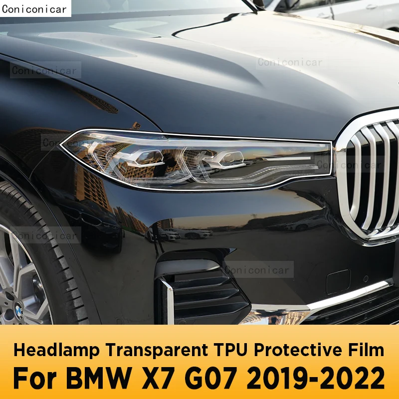 For BMW X7 G07 2019-2022 Car Exterior Headlight Anti-scratch Front Lamp Transparent TPU Protective Film Accessories
For BMW X7 G07 2019-2022 Car Exterior Headlight Anti-scratch Front Lamp Transparent TPU Protective Film Accessories