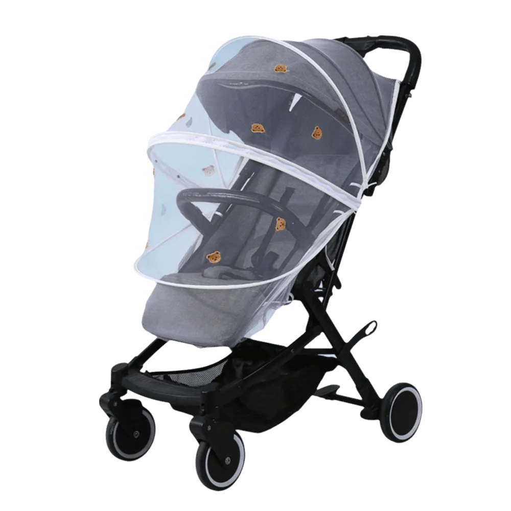 Safe Ventilate Stroller Mosquito Net Zipper Folding Pushchair Mosquito Net Mesh Cartoon Embroidery Baby Mosquito Cover Summer
Safe Ventilate Stroller Mosquito Net Zipper Folding Pushchair Mosquito Net Mesh Cartoon Embroidery Baby Mosquito Cover Summer