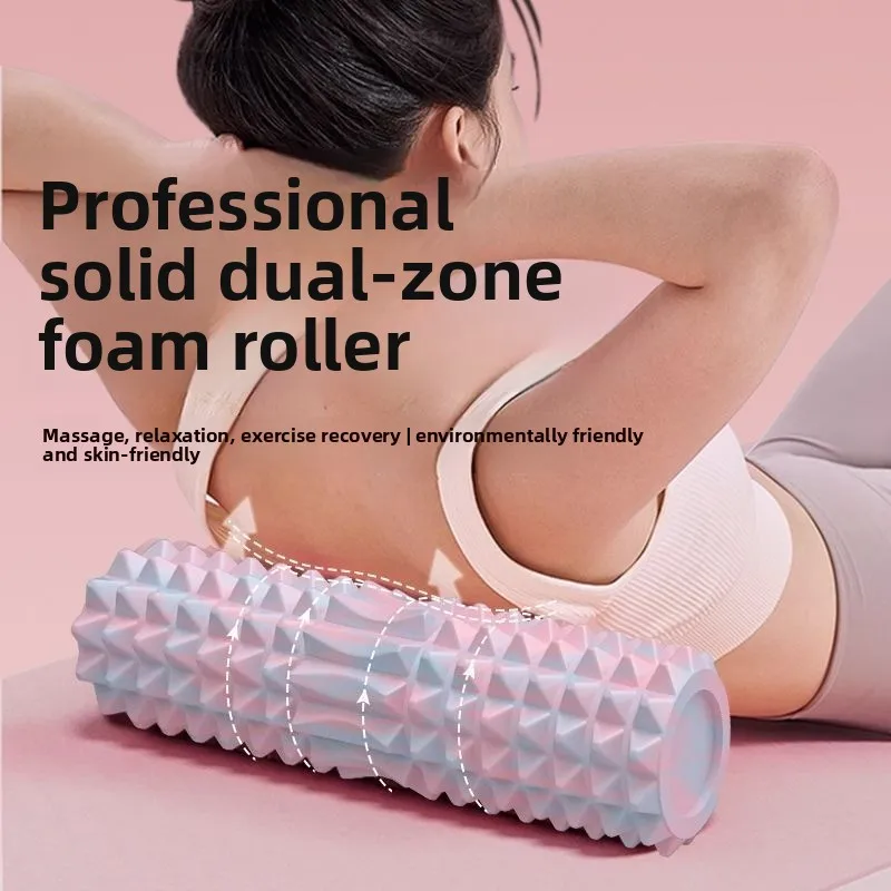 Spiky Foam Yoga Roller Leg Clamp Massage Stick, Calf Muscle Relaxation Roller Massager for Fitness Workout
Spiky Foam Yoga Roller Leg Clamp Massage Stick, Calf Muscle Relaxation Roller Massager for Fitness Workout