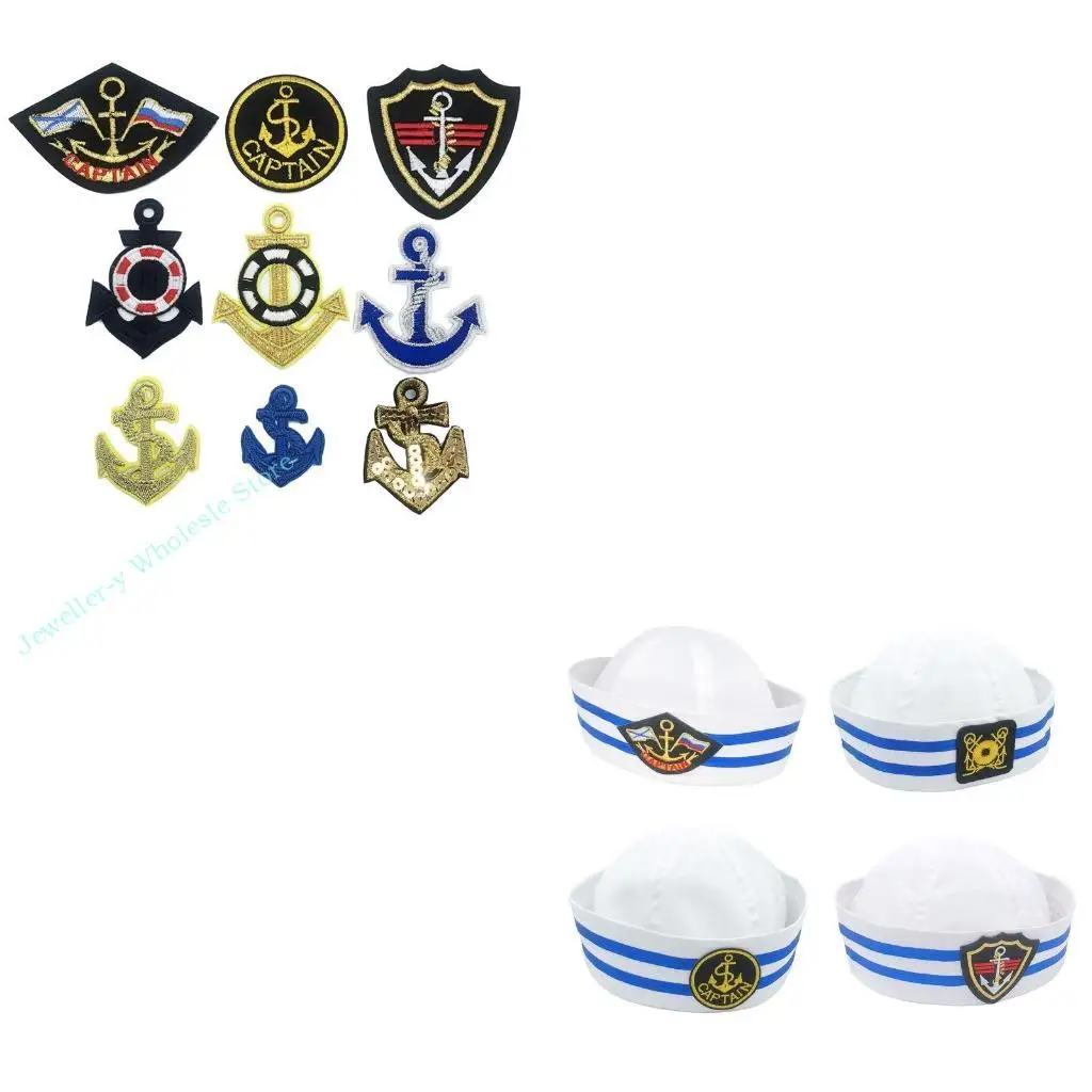 R7UF Fashion Sailor Hat All-match Men Women Hat Casual Stylish Uniform Roll Up Brim Hat Ladies for Beach Summer
R7UF Fashion Sailor Hat All-match Men Women Hat Casual Stylish Uniform Roll Up Brim Hat Ladies for Beach Summer