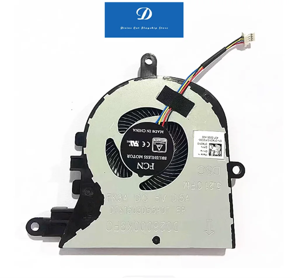 Original FOR Dell L3590 E3590 15 5570 P75F 0FX0M0 CPU Fan
Original FOR Dell L3590 E3590 15 5570 P75F 0FX0M0 CPU Fan
