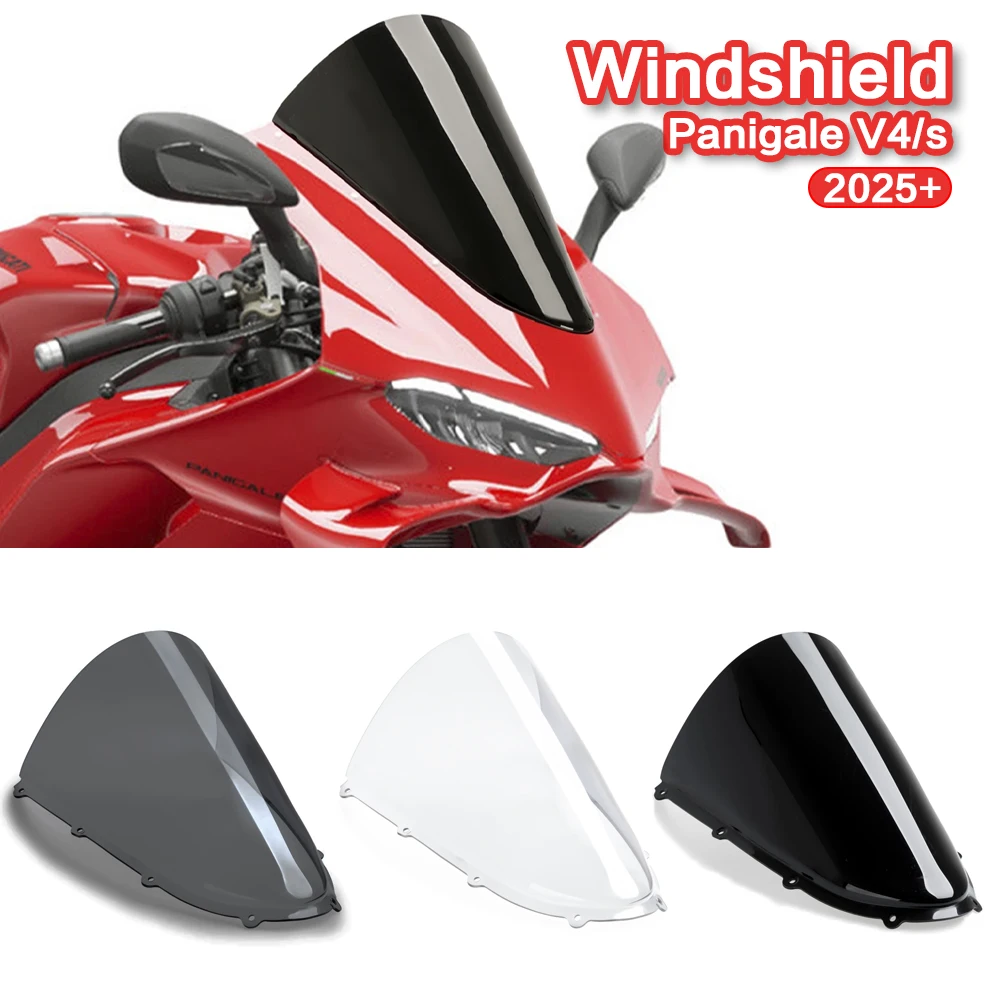 For Ducati Panigale V4 V4S V4R 2025 Motorcycle Windshield Windscreen Screen Protector Fairing Deflector height Wind Deflector
For Ducati Panigale V4 V4S V4R 2025 Motorcycle Windshield Windscreen Screen Protector Fairing Deflector height Wind Deflector
