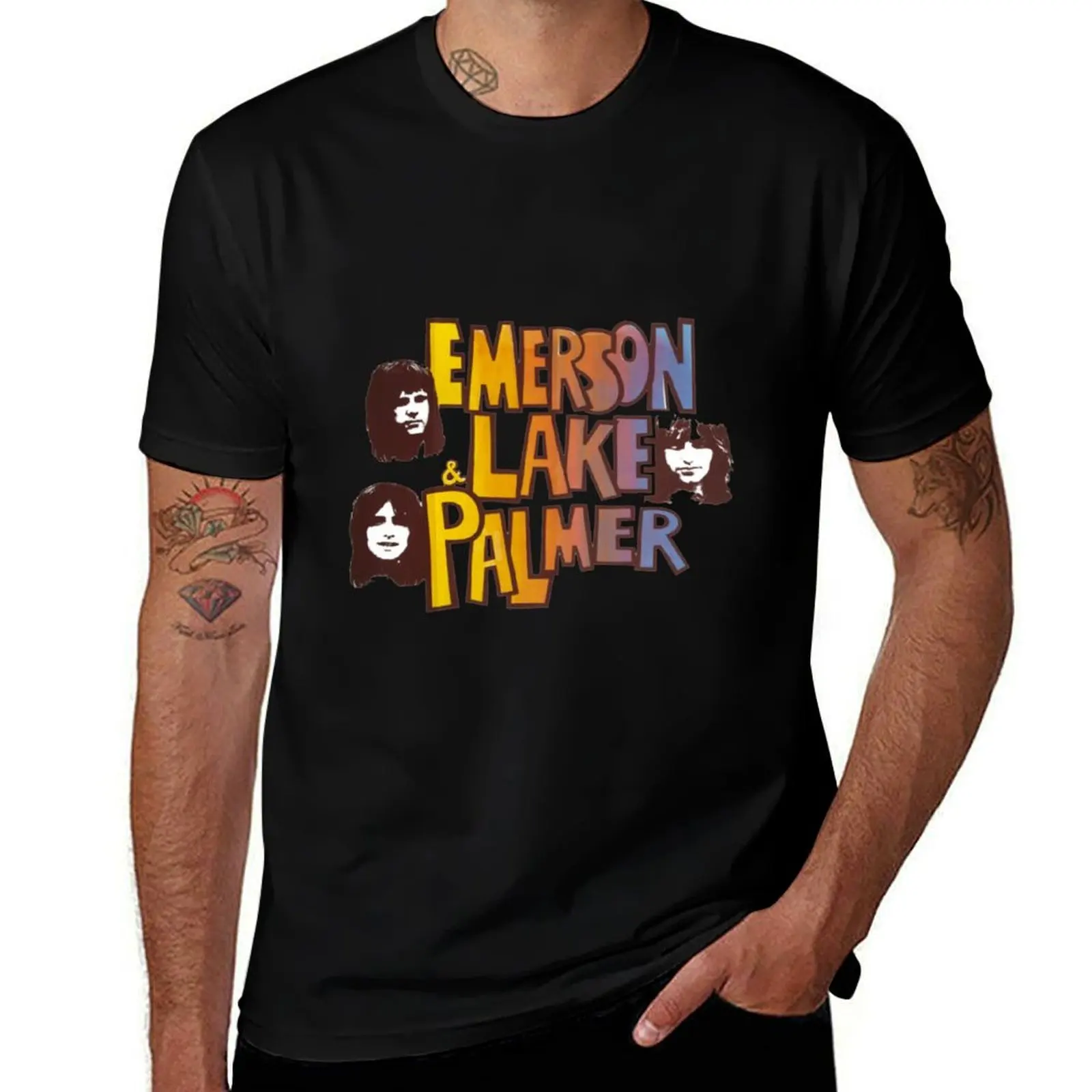 Emerson Lake and Palmer- ELP band T-Shirt Halloween Casual T-Shirt
Emerson Lake and Palmer- ELP band T-Shirt Halloween Casual T-Shirt
