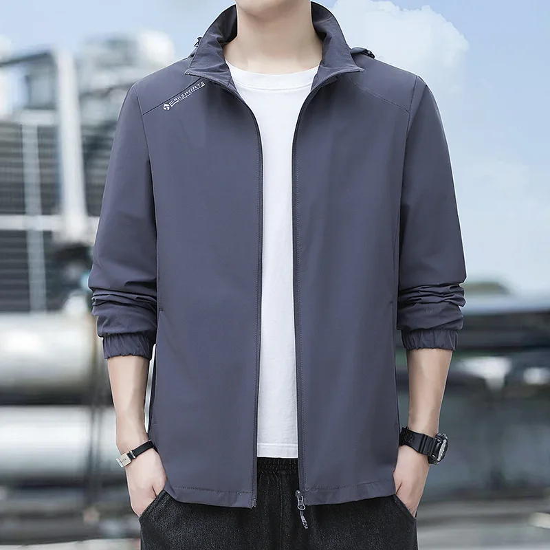 XL-6XL Plus Size Mens Hooded jacket coat Plin color fashion Casual blouse zipper windbreaker Outdoor men's tops Bomber Jackets
XL-6XL Plus Size Mens Hooded jacket coat Plin color fashion Casual blouse zipper windbreaker Outdoor men's tops Bomber Jackets