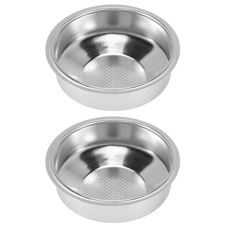 Hot 2X Coffee Filter, 51Mm Stainless Steel Coffee Filter Cup Basket, Non-Pressure Coffee Maker Filters, Machine Accessory B
Hot 2X Coffee Filter, 51Mm Stainless Steel Coffee Filter Cup Basket, Non-Pressure Coffee Maker Filters, Machine Accessory B
