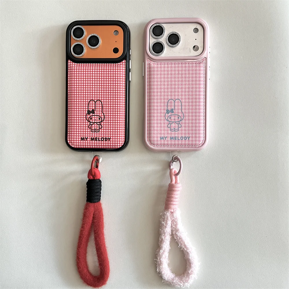 Korean INS Plaid Pattern Cute Melody Phone Case For iPhone 16 Pro 13 14 15 17 Pro Max Case Fashion Leather Protective Cover Fund
Korean INS Plaid Pattern Cute Melody Phone Case For iPhone 16 Pro 13 14 15 17 Pro Max Case Fashion Leather Protective Cover Fund