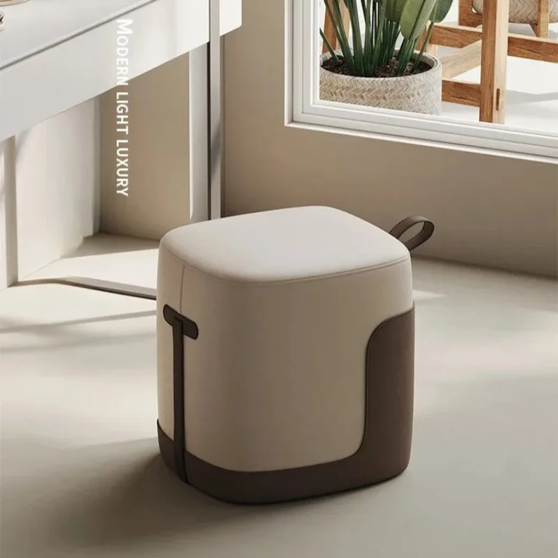 Modern Light Luxury Multifunctional Stool Soft Padded Leather Comfortable Footstool for Bathroom Dressing Room Living Room
Modern Light Luxury Multifunctional Stool Soft Padded Leather Comfortable Footstool for Bathroom Dressing Room Living Room