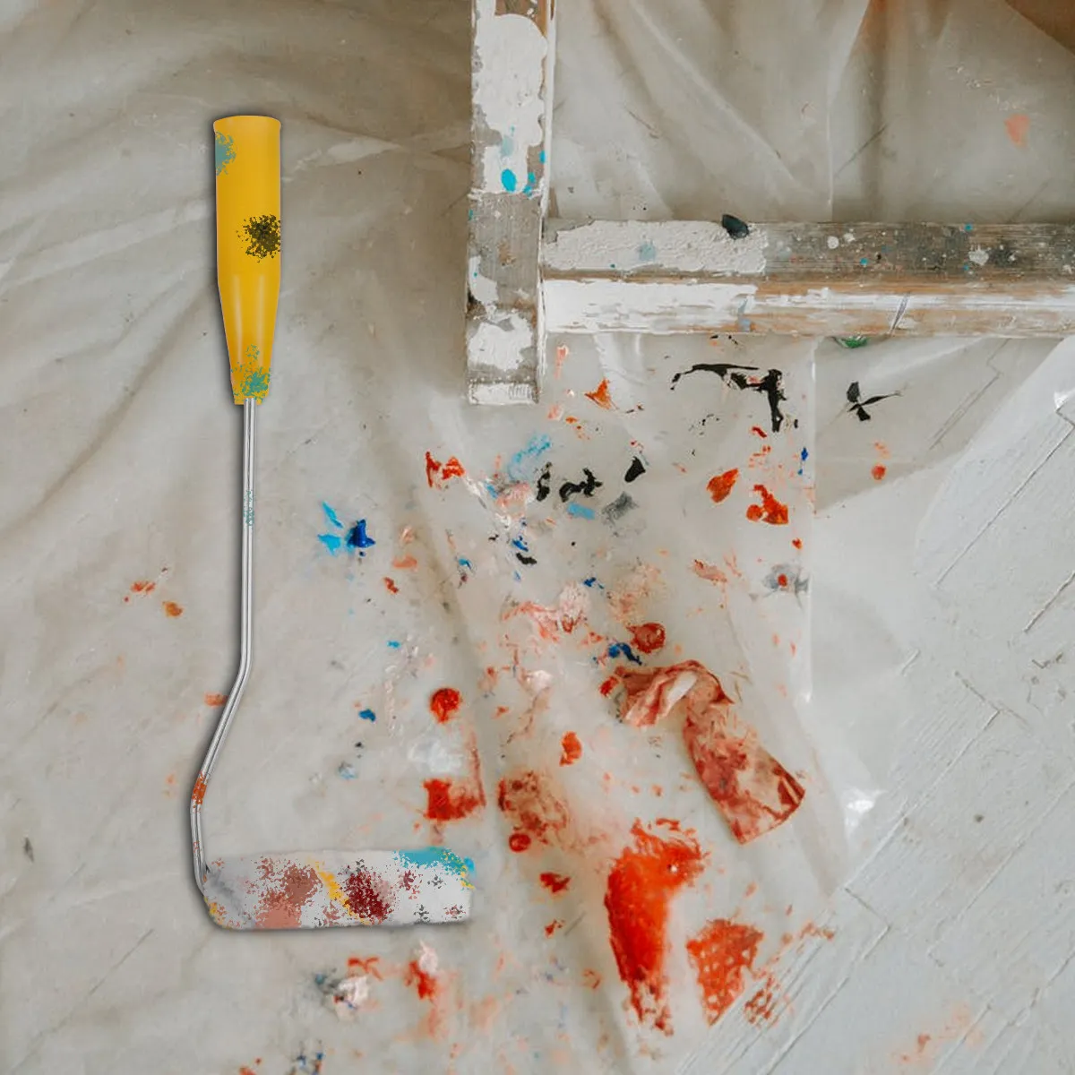 21pcs Little Finger Paint Rollers Mini Roller Brush Set 32Cm Handle Assorted Colors For Wall Painting Home Diy Repair Tools
21pcs Little Finger Paint Rollers Mini Roller Brush Set 32Cm Handle Assorted Colors For Wall Painting Home Diy Repair Tools