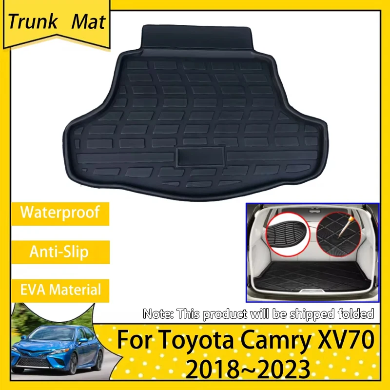 Коврик в багажник автомобиля для Toyota Camry XV70 Daihatsu Altis 2018 2019 2020 2021 2022 2023, задний багажник, грузовой лоток, аксессуары для ковров
Коврик в багажник автомобиля для Toyota Camry XV70 Daihatsu Altis 2018 2019 2020 2021 2022 2023, задний багажник, грузовой лоток, аксессуары для ковров
