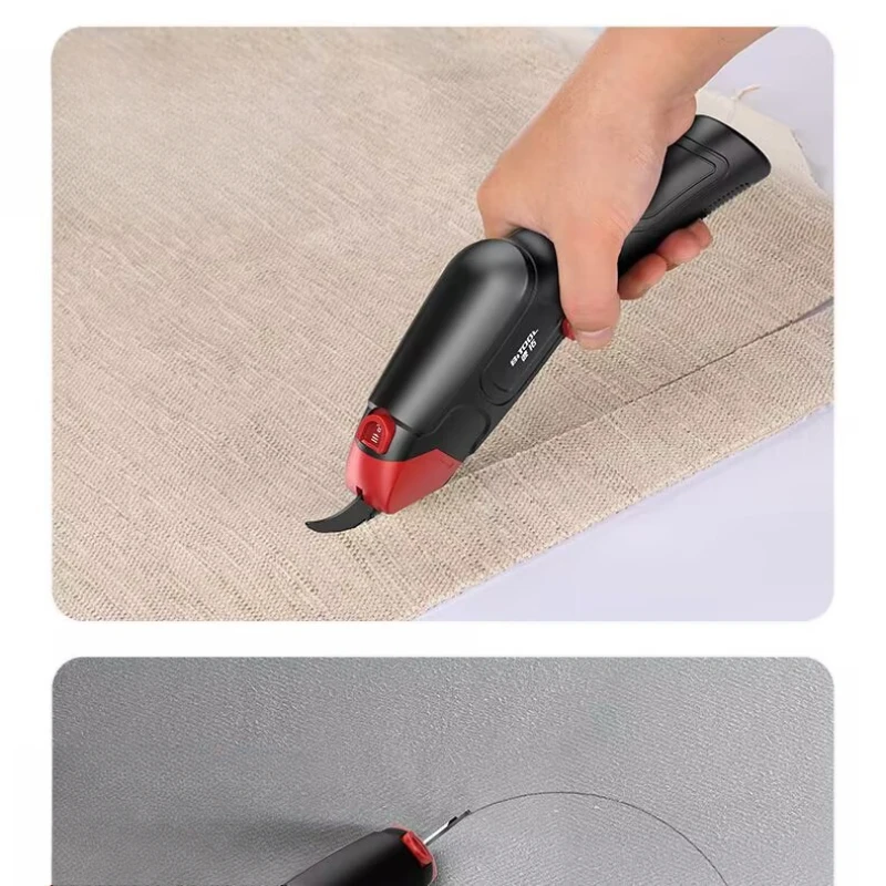 Electric Scissors Handheld Clothing Cardboard Carpet Leather Fabric Small Cutting Machine High Efficiency Long Battery Life
Electric Scissors Handheld Clothing Cardboard Carpet Leather Fabric Small Cutting Machine High Efficiency Long Battery Life
