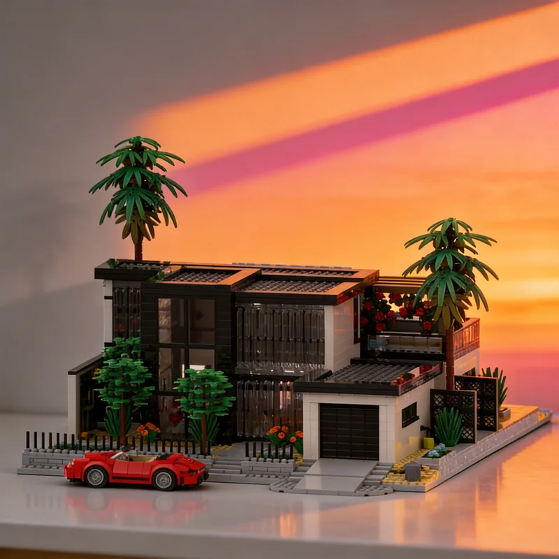 4781pcs MOC Caribbean Beach Villa Architecture Model Building Blocks Construction Christmas Gifts Idea Toys DIY Education Kids
4781pcs MOC Caribbean Beach Villa Architecture Model Building Blocks Construction Christmas Gifts Idea Toys DIY Education Kids