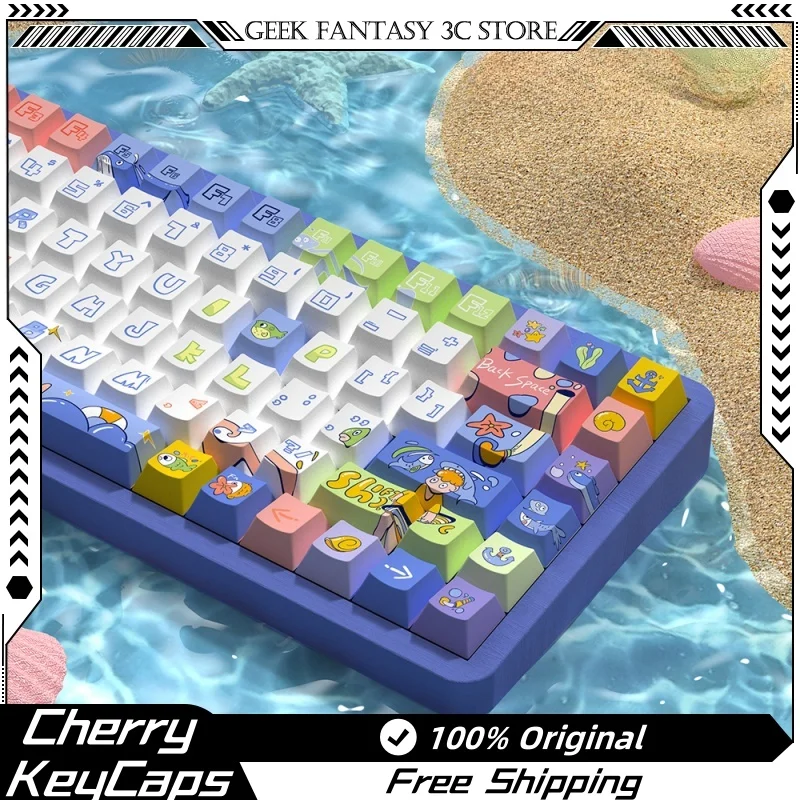 2024 New 138/158 Key Cherry Profile Pbt Thermal Sublimation Customized Mechanical Keyboard Anime Game Cartoon Blue Theme Keycap
2024 New 138/158 Key Cherry Profile Pbt Thermal Sublimation Customized Mechanical Keyboard Anime Game Cartoon Blue Theme Keycap