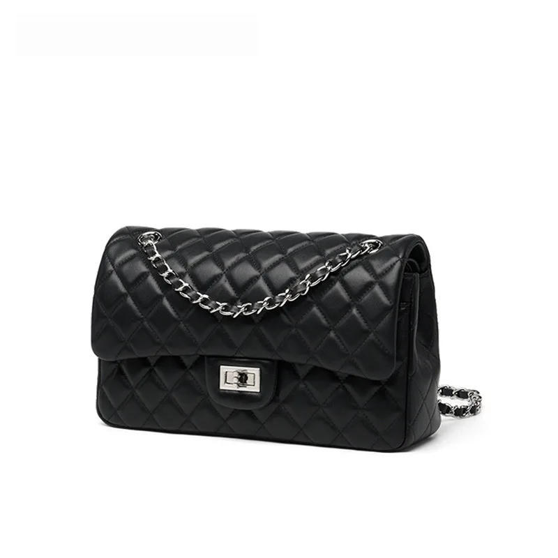 Новинка 2024 года, женская сумка через плечо, первослойная сумка из овчины, модная сумка через плечо с цепочкой, сумка для покупок для поездок на работу, повседневная универсальная сумка для подмышек
Новинка 2024 года, женская сумка через плечо, первослойная сумка из овчины, модная сумка через плечо с цепочкой, сумка для покупок для поездок на работу, повседневная универсальная сумка для подмышек