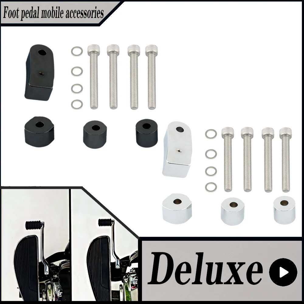 FOR Harley Davidson Deluxe FLDE 107 2018-2020 Motorcycle Driver Front Floorboard Extension Spacer Kit 
FOR Harley Davidson Deluxe FLDE 107 2018-2020 Motorcycle Driver Front Floorboard Extension Spacer Kit