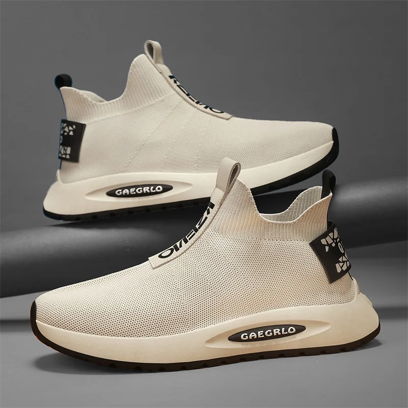 New Breathable Knit Men's Running Shoes Slip-on Socks Sneakers Man Casual Sneaker Lightweight Comfortable Men's High Top Sneaker
New Breathable Knit Men's Running Shoes Slip-on Socks Sneakers Man Casual Sneaker Lightweight Comfortable Men's High Top Sneaker