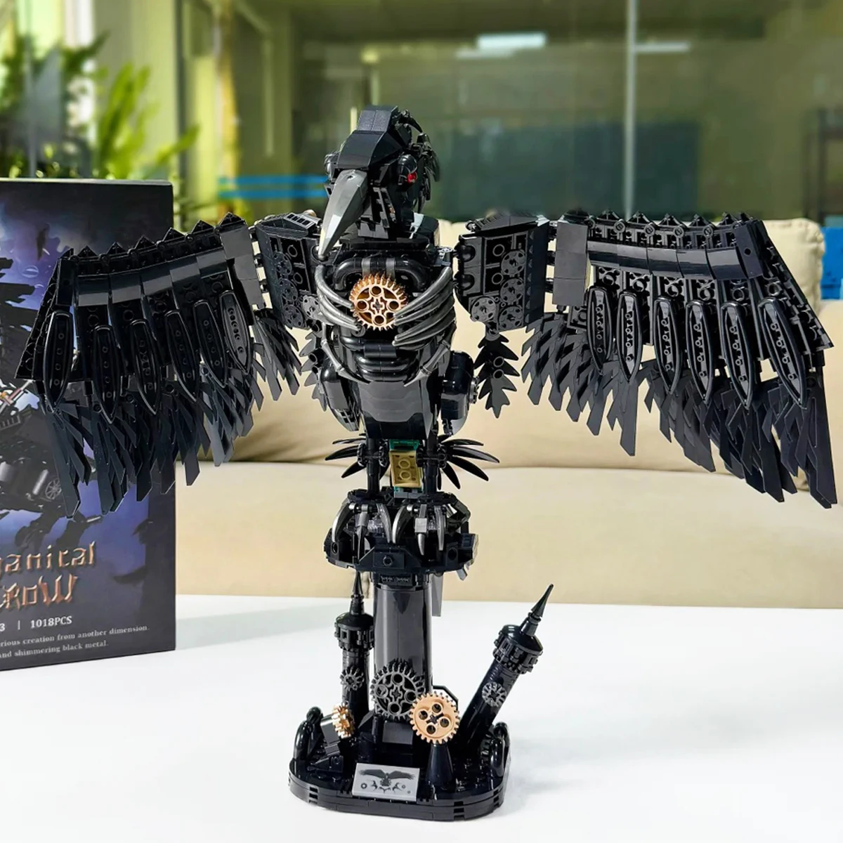 Серия идей, механические строительные блоки вороны, высокотехнологичная механическая модель птицы, модель кирпича, сборка игрушек для детей, подарок на день рождения
Серия идей, механические строительные блоки вороны, высокотехнологичная механическая модель птицы, модель кирпича, сборка игрушек для детей, подарок на день рождения