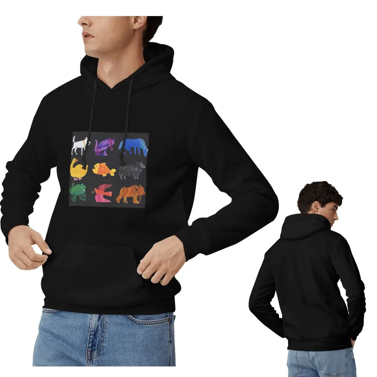 Толстовки с капюшоном Eric Carle Animals для мужчин и женщин, повседневный пуловер, толстовки в стиле Харадзюку с длинными рукавами и капюшоном, осень-зима
Толстовки с капюшоном Eric Carle Animals для мужчин и женщин, повседневный пуловер, толстовки в стиле Харадзюку с длинными рукавами и капюшоном, осень-зима