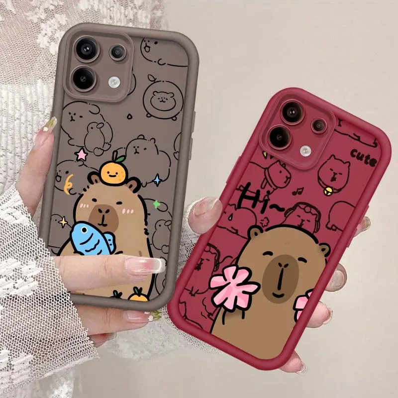 Cartoon Capibala Anime For Xiaomi Mi Poco X3 X4 X5 X6 M4 M5 M5s M6 F4 F5 F6 Pro GT Plus 5G Eye Ladder Cover Phone Case
Cartoon Capibala Anime For Xiaomi Mi Poco X3 X4 X5 X6 M4 M5 M5s M6 F4 F5 F6 Pro GT Plus 5G Eye Ladder Cover Phone Case