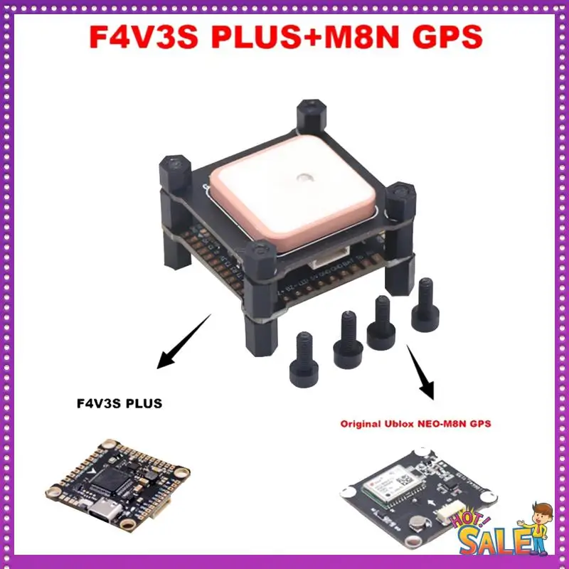 GPS-модуль AA87 M8N с компасом QMC5883 для F4V3S PLUS Управление полетом QAV250 220 RC Drone FPV Racing Quadcopter Запчасти для дронов
GPS-модуль AA87 M8N с компасом QMC5883 для F4V3S PLUS Управление полетом QAV250 220 RC Drone FPV Racing Quadcopter Запчасти для дронов