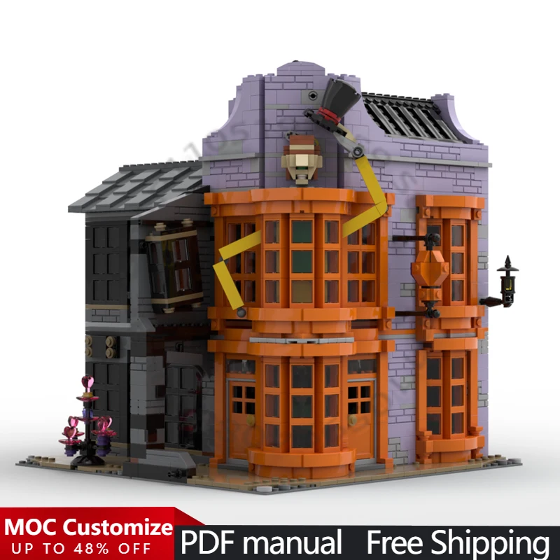 2258 деталей, модульный конструктор City Engineering Wizard Wheezes MOC, индивидуальный дизайн, технологичный, для самостоятельной сборки, игрушка-подарок
2258 деталей, модульный конструктор City Engineering Wizard Wheezes MOC, индивидуальный дизайн, технологичный, для самостоятельной сборки, игрушка-подарок