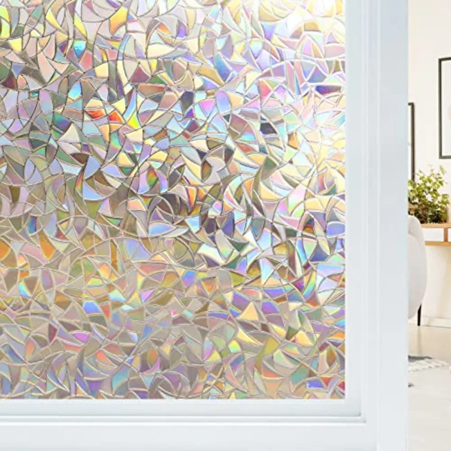 Window Privacy Film Stained Glass Rainbow Film Decorative Window Clings Static Cling Sun Blocking Stickers Decals Coverings Tin
Window Privacy Film Stained Glass Rainbow Film Decorative Window Clings Static Cling Sun Blocking Stickers Decals Coverings Tin