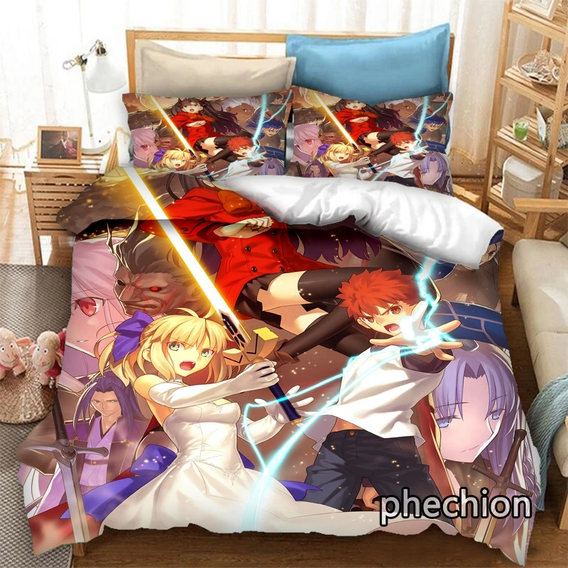 Комплект постельного белья phechion Fate/stay Night с 3D принтом, пододеяльники, наволочки, цельный Комплект постельного белья, s постельное белье, кровать K426
Комплект постельного белья phechion Fate/stay Night с 3D принтом, пододеяльники, наволочки, цельный Комплект постельного белья, s постельное белье, кровать K426