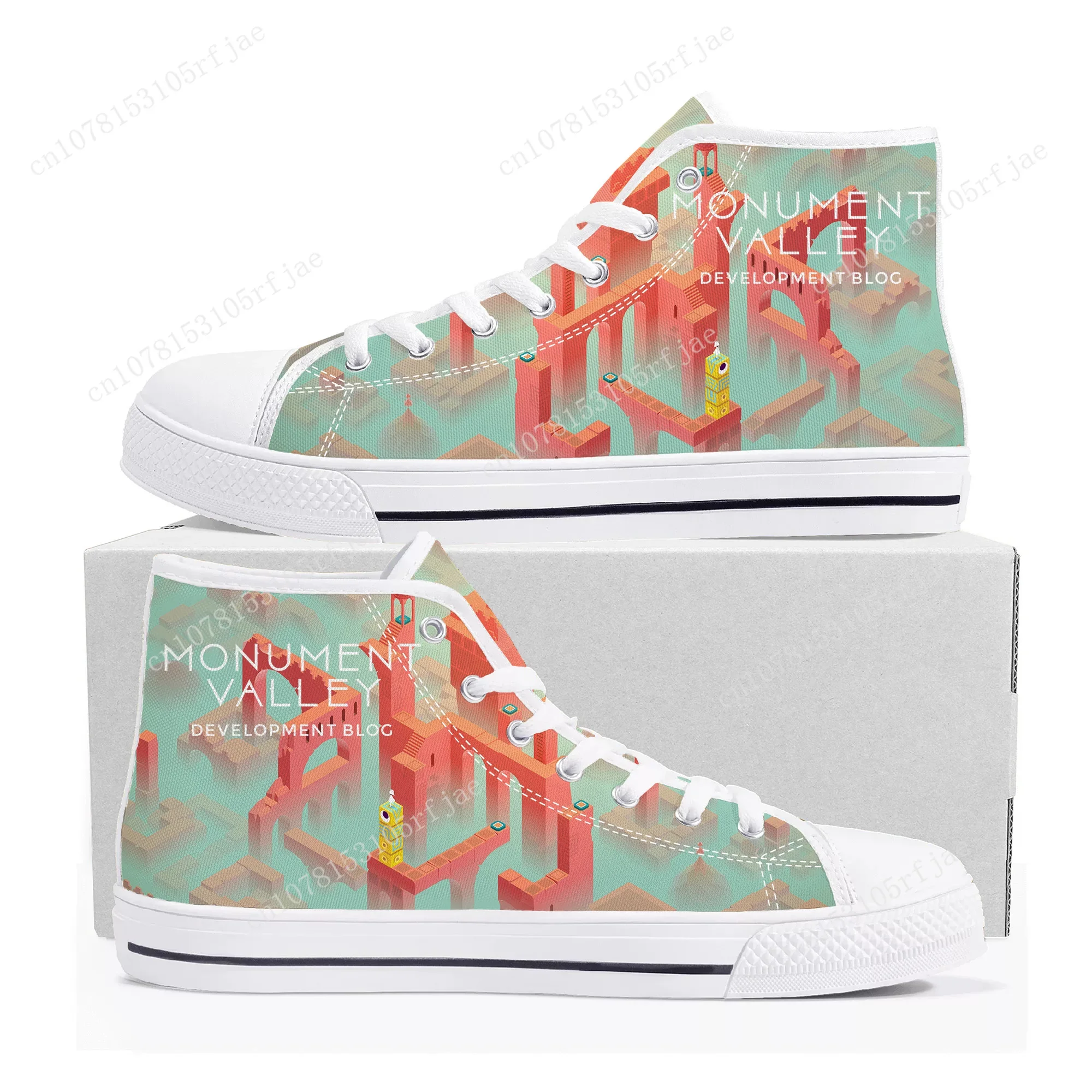 Monument Valley High Top Sneakers Hot Cartoon Game Mens Womens Teenager High Quality Canvas Shoes Casual Tailor Made Sneaker
Monument Valley High Top Sneakers Hot Cartoon Game Mens Womens Teenager High Quality Canvas Shoes Casual Tailor Made Sneaker