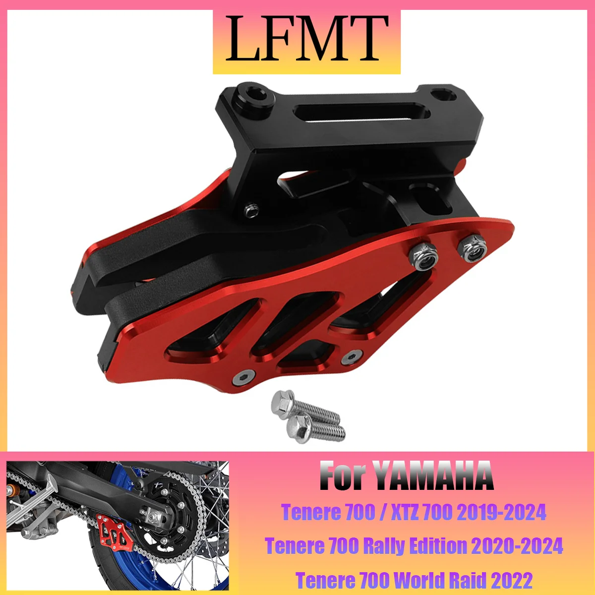 motorcycle is suitable for Yamaha T700 chain anti-drop rail Aluminum alloy chain rail support off-road improvement chain rail
motorcycle is suitable for Yamaha T700 chain anti-drop rail Aluminum alloy chain rail support off-road improvement chain rail