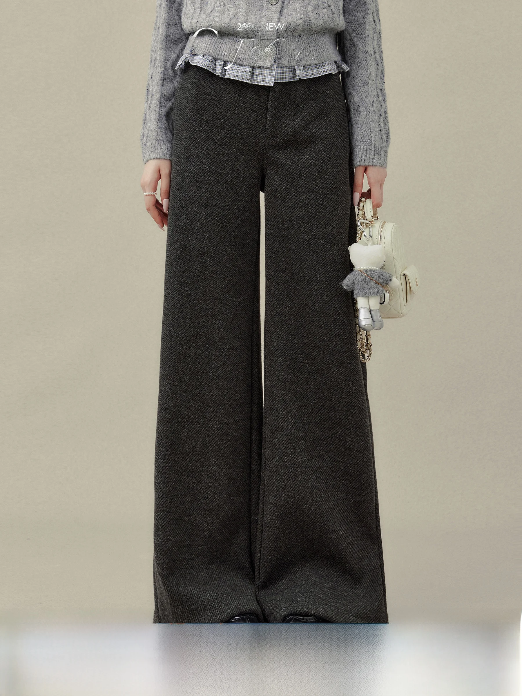 High Waist Wide Leg Casual Pants Women's Autumn Winter Loose Straight Cut Non-Matching Black Pants Retro Street Style
High Waist Wide Leg Casual Pants Women's Autumn Winter Loose Straight Cut Non-Matching Black Pants Retro Street Style