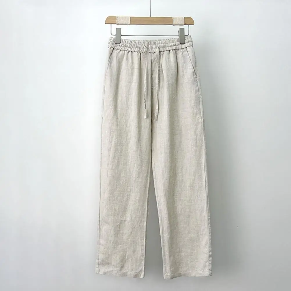 Men Retro Design Casual Trousers Trendy Men Retro Trousers Men's Linen Trousers Casual Loose Fit Straight Pants for Summer
Men Retro Design Casual Trousers Trendy Men Retro Trousers Men's Linen Trousers Casual Loose Fit Straight Pants for Summer