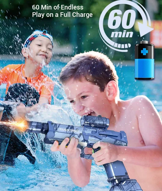 Electric Water Guns Children Automatic Toy Ice Bursts Recoil Watergun Kids Summer Beach Outdoor Fight Games Water Spray Gun Toys
Electric Water Guns Children Automatic Toy Ice Bursts Recoil Watergun Kids Summer Beach Outdoor Fight Games Water Spray Gun Toys