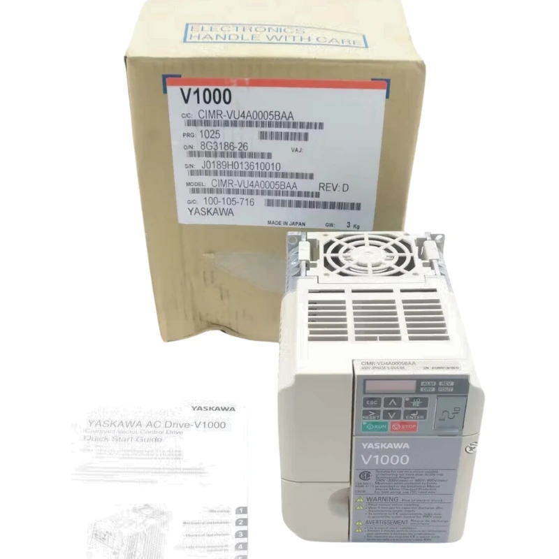 New Yaskawa CIMR-VU4A0005BAA Inverter In Stock Fast Shipping
New Yaskawa CIMR-VU4A0005BAA Inverter In Stock Fast Shipping