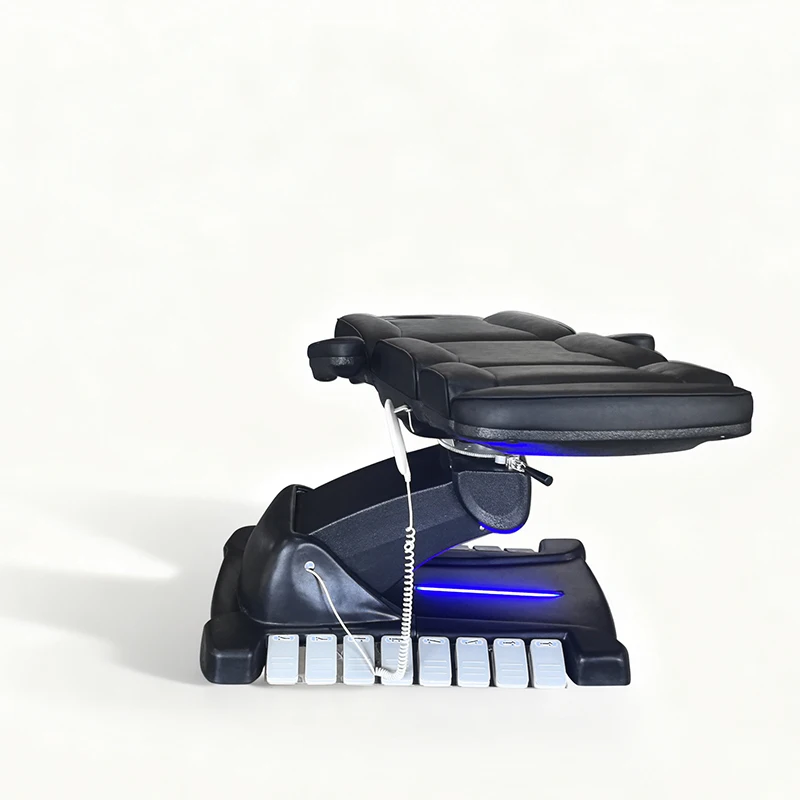 Black Metal Electric Bed Modern Design Adjustable Massage Table Facial Treatment Bed Aluminum 3 Feature Factory Price
Black Metal Electric Bed Modern Design Adjustable Massage Table Facial Treatment Bed Aluminum 3 Feature Factory Price