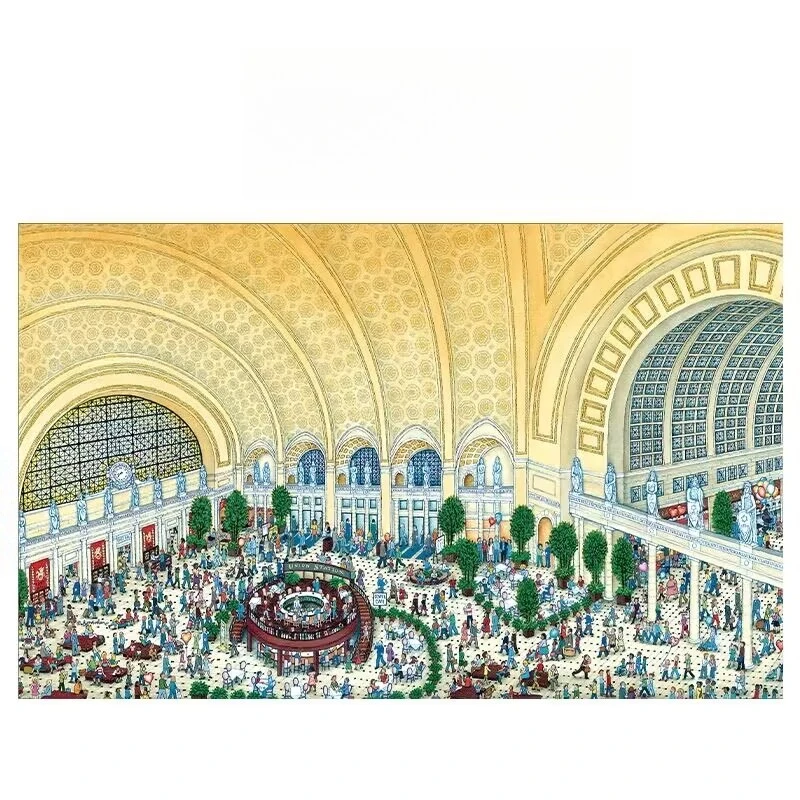 Station Jigsaw Puzzle for Adult Wooden Puzzles 300/500/1000pcs Home Bedroom Living Room Decor Wall Display Festival Gift
Station Jigsaw Puzzle for Adult Wooden Puzzles 300/500/1000pcs Home Bedroom Living Room Decor Wall Display Festival Gift