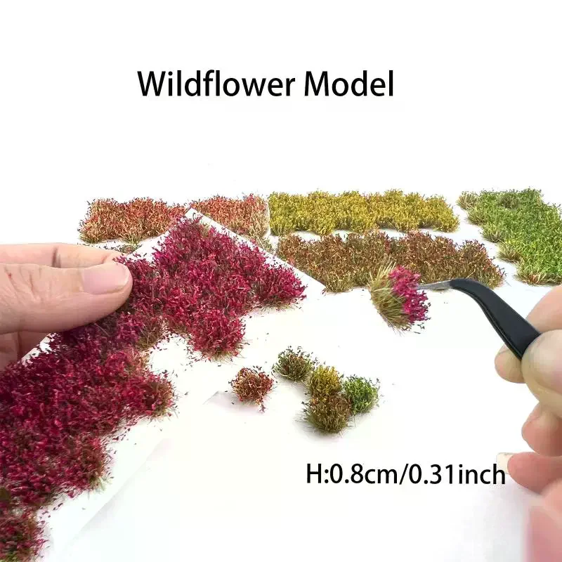 32PCS 8mm Grass Cluster Model Realistic Wildflower for DIY Sand Table Building Railway Scene Decoration
32PCS 8mm Grass Cluster Model Realistic Wildflower for DIY Sand Table Building Railway Scene Decoration