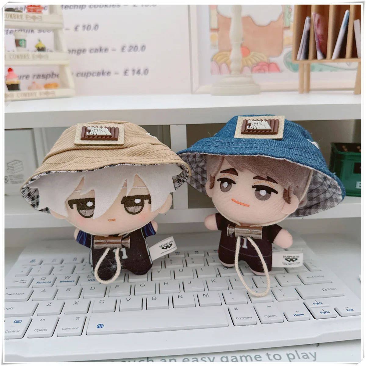 10-17cm Kawaii Mini Idol Doll Clothes Hat Cute Cartoon Labubu Plush Doll Fisherman Hat Clothes Accessories Toys for Girls Gifts
10-17cm Kawaii Mini Idol Doll Clothes Hat Cute Cartoon Labubu Plush Doll Fisherman Hat Clothes Accessories Toys for Girls Gifts