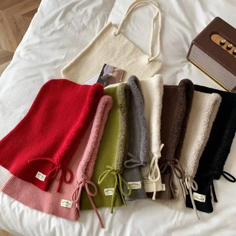 K1ME Warm Drawstring Hat for Girl Women Neck Scarf Hat Cold Weather Beanie Hat InsStyle Knitted Balaclava Fashion Accessories
K1ME Warm Drawstring Hat for Girl Women Neck Scarf Hat Cold Weather Beanie Hat InsStyle Knitted Balaclava Fashion Accessories