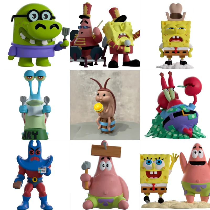 Youtooz Sponge Baby, аниме-фигурка серии 9, оригинальная Коллекционная модель, щупальца кальмара, Гэри, улитка, Евгений Х, крабы, игрушка в подарок
Youtooz Sponge Baby, аниме-фигурка серии 9, оригинальная Коллекционная модель, щупальца кальмара, Гэри, улитка, Евгений Х, крабы, игрушка в подарок