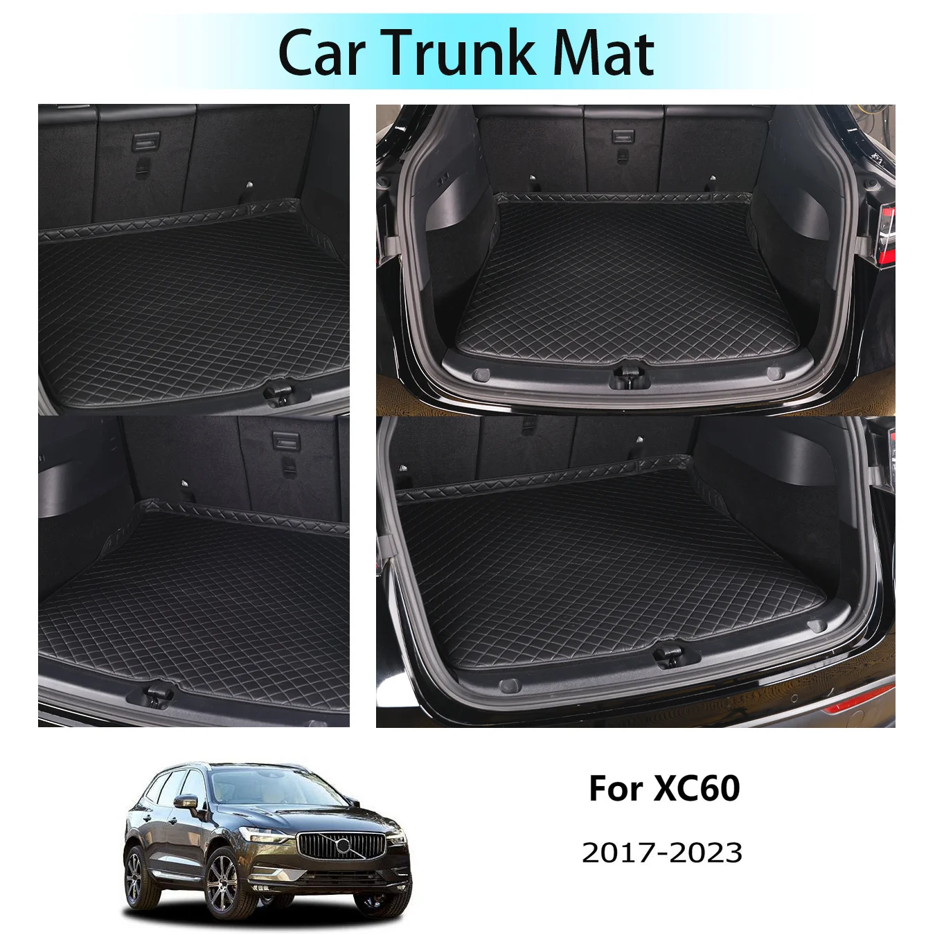 Для XC60 для 2017-2023 трехслойный кожаный стереофонический коврик из ПВХ с полным покрытием, противоскользящий автомобильный коврик, роскошные автомобильные коврики для салона, аксессуары
Для XC60 для 2017-2023 трехслойный кожаный стереофонический коврик из ПВХ с полным покрытием, противоскользящий автомобильный коврик, роскошные автомобильные коврики для салона, аксессуары