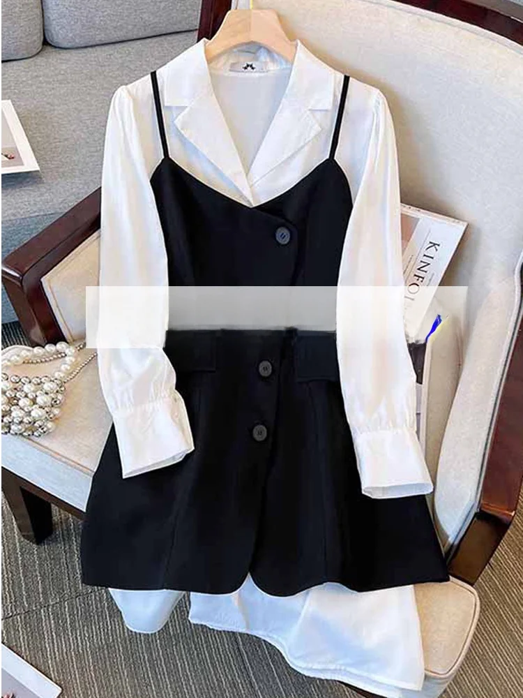 Осенний комплект из двух предметов больших размеров, костюм на бретелях Dr Long Sve, модный рюкзак 200, для похудения, ранняя осень, женская мода
Осенний комплект из двух предметов больших размеров, костюм на бретелях Dr Long Sve, модный рюкзак 200, для похудения, ранняя осень, женская мода