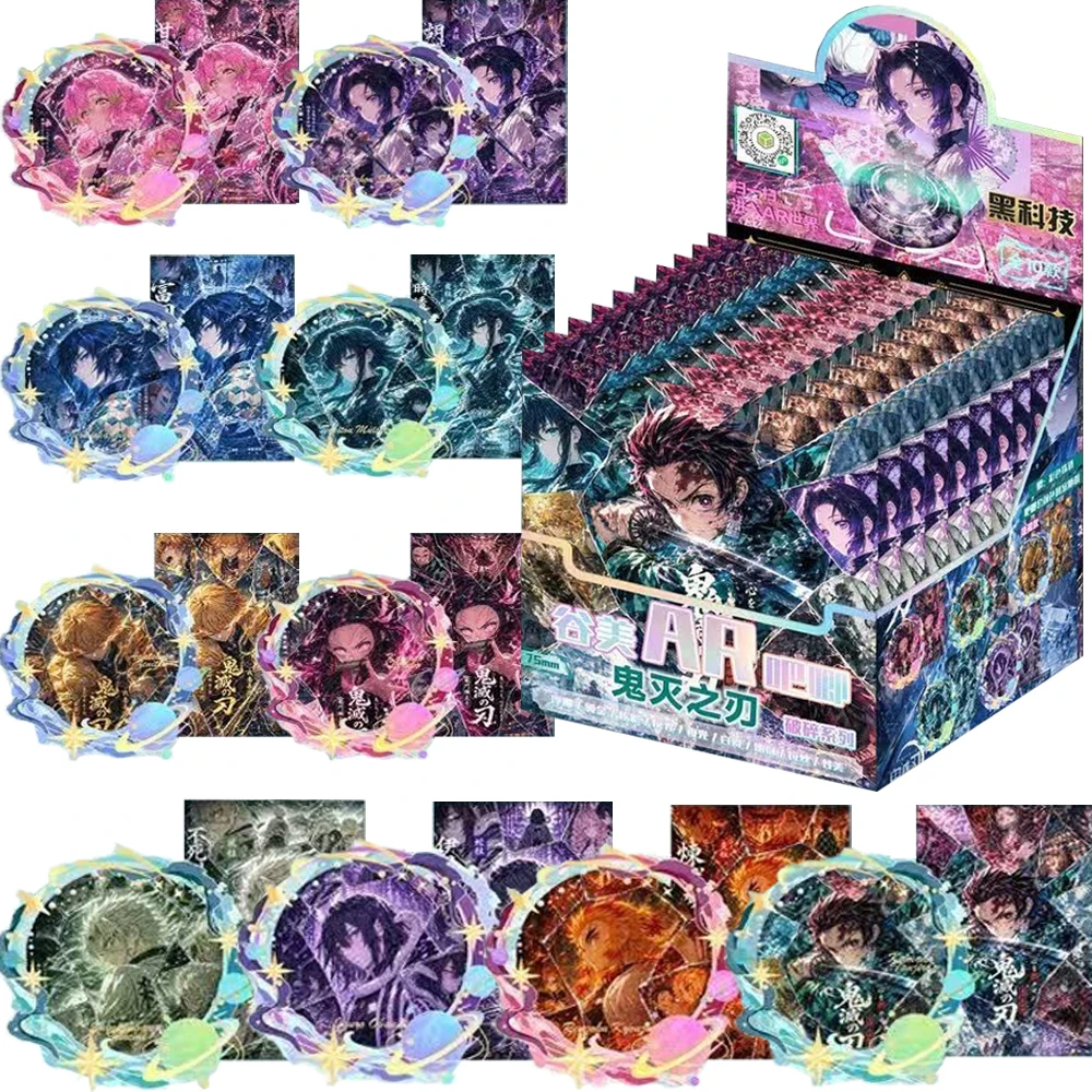 Hot Blooded Battle Anime Demon Slayer Characters Hobby Exquisite Collection Flash Cards AR Badges Children Cosplay Fun Decor Toy
Hot Blooded Battle Anime Demon Slayer Characters Hobby Exquisite Collection Flash Cards AR Badges Children Cosplay Fun Decor Toy