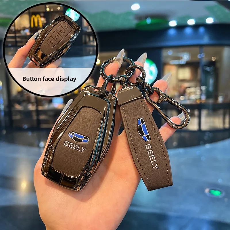 Car Key Fob Cover Case Shell Holder Set For Geely Coolray X6 Emgrand Global Hawk GX7 Remote Accessories Car-Styling Keychain
Car Key Fob Cover Case Shell Holder Set For Geely Coolray X6 Emgrand Global Hawk GX7 Remote Accessories Car-Styling Keychain