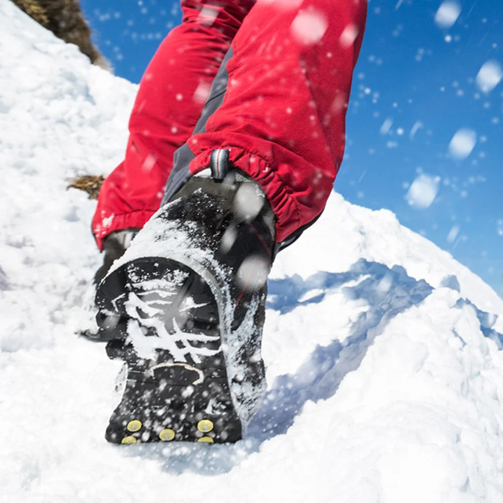 2 Sets Crampons Five Spike Shoe Cover Non Slip Shoes Anti-slip Ice Grippers Winter Accessories Climbing Mini Outdoor Slip-on
2 Sets Crampons Five Spike Shoe Cover Non Slip Shoes Anti-slip Ice Grippers Winter Accessories Climbing Mini Outdoor Slip-on