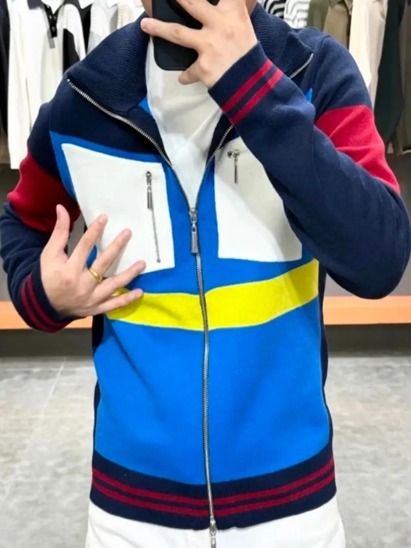 Fashionable Comfortable Men's Knitted Cardigan Sweater Stand Collar Casual Outerwear Autumn Winter New Arrival Youth Style
Fashionable Comfortable Men's Knitted Cardigan Sweater Stand Collar Casual Outerwear Autumn Winter New Arrival Youth Style