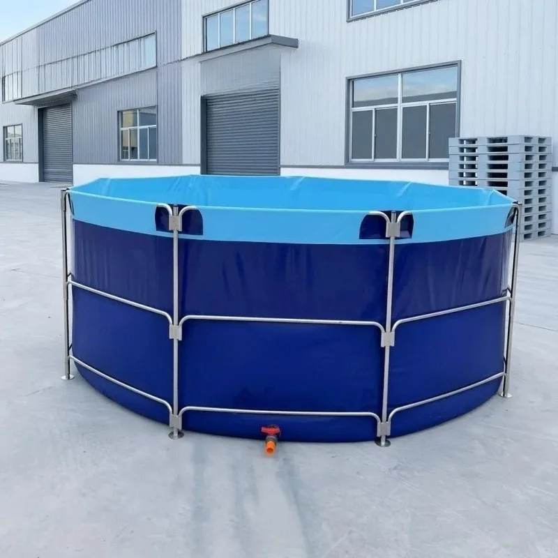 Large Round Foldable Aquaculture Biological Floating Shrimp Pond
Large Round Foldable Aquaculture Biological Floating Shrimp Pond