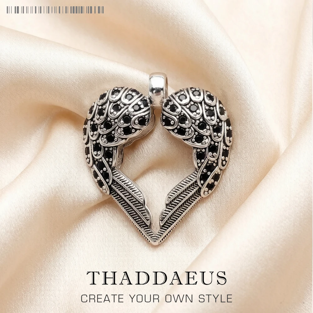 Pendant Wings Heart,2019 Brand New Fashion Jewelry Europe Bijoux Trendy Accessories 925 Sterling Silver Gift For Woman Men
Pendant Wings Heart,2019 Brand New Fashion Jewelry Europe Bijoux Trendy Accessories 925 Sterling Silver Gift For Woman Men