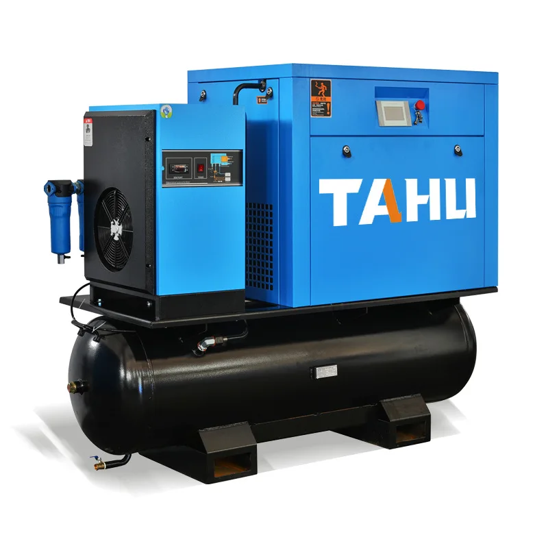 Tahu mobile four-in-one combined screw air compressor intelligent control laser cutting screw compressor
Tahu mobile four-in-one combined screw air compressor intelligent control laser cutting screw compressor