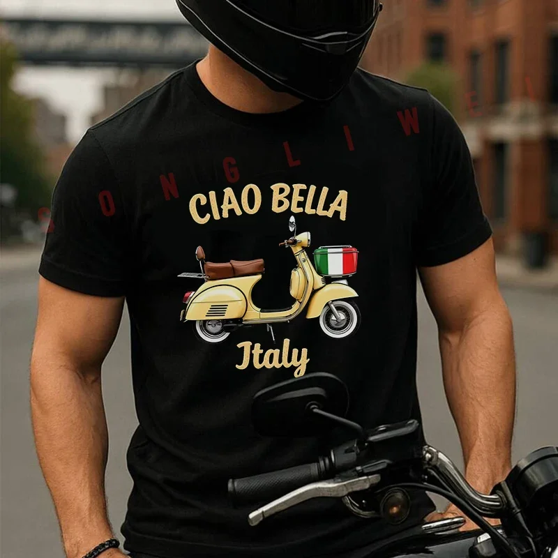 Funny Creative Motorcycle Graphic Men's Women Summer Cotton T-shirt Moto Casual Basic TShirt Round Neck Unisex Tops
Funny Creative Motorcycle Graphic Men's Women Summer Cotton T-shirt Moto Casual Basic TShirt Round Neck Unisex Tops