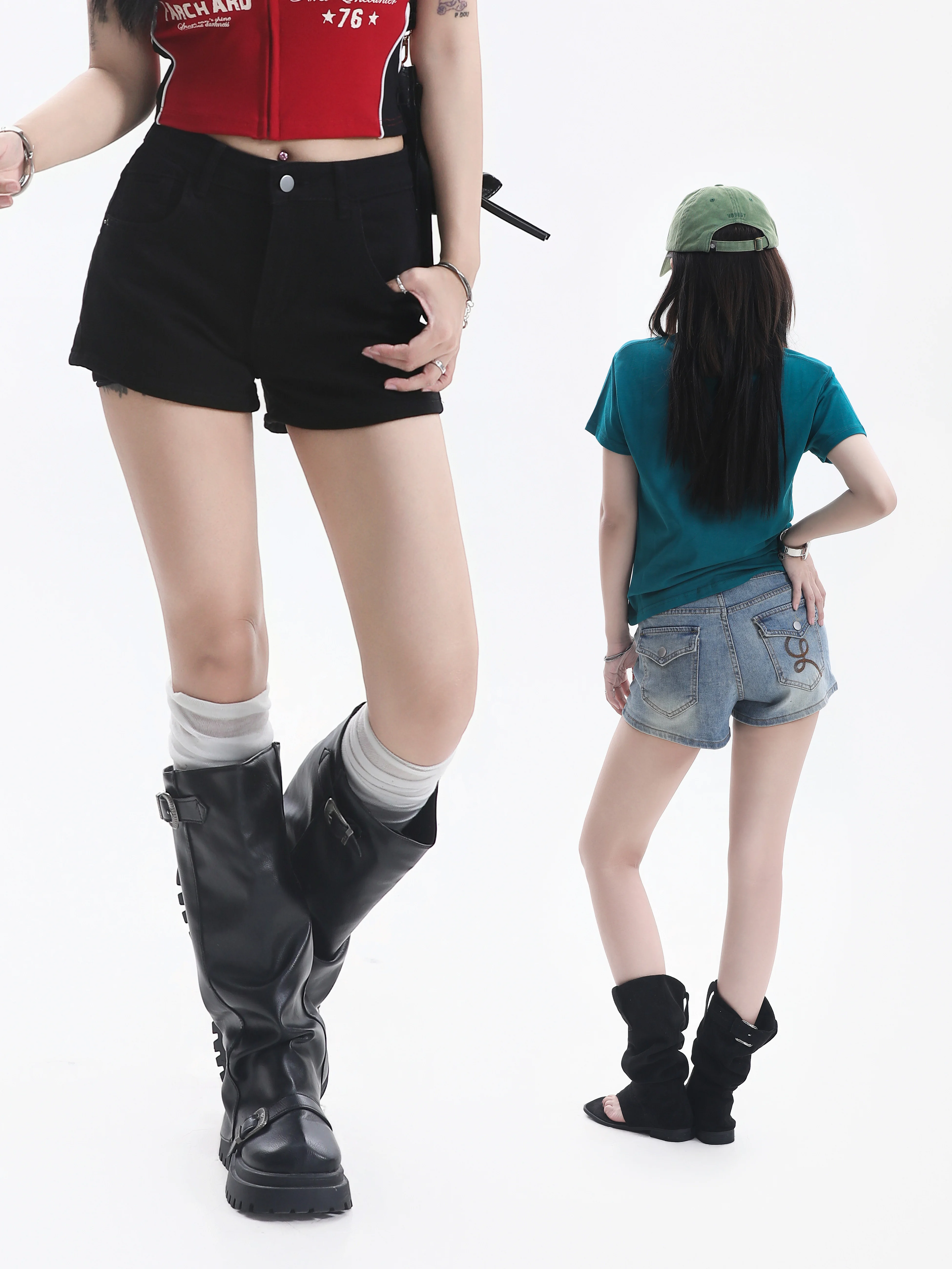 Summer Women's Retro American Denim Shorts Small Ball Ball Embroidery Slimming Hot Pants Versatile for Trendy Girls ...
Summer Women's Retro American Denim Shorts Small Ball Ball Embroidery Slimming Hot Pants Versatile for Trendy Girls ...