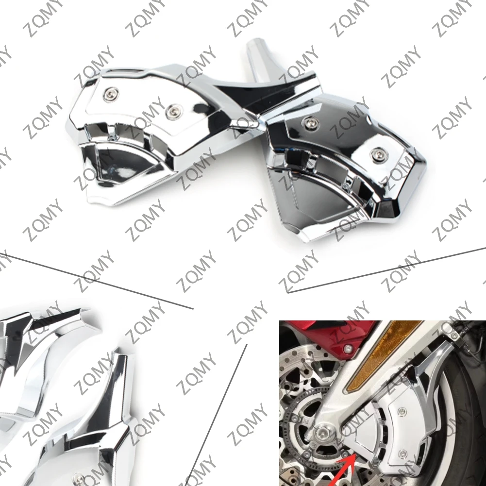 2x Motorcycle Front Brake Caliper Decoration Cover For Honda Gold Wing GL1800 2018 2019 2020 2021 ABS Plastic Chrome
2x Motorcycle Front Brake Caliper Decoration Cover For Honda Gold Wing GL1800 2018 2019 2020 2021 ABS Plastic Chrome